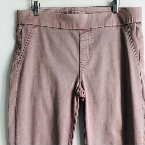 Liverpool Jeans Company Blush light purple pants - Picture 2 of 14